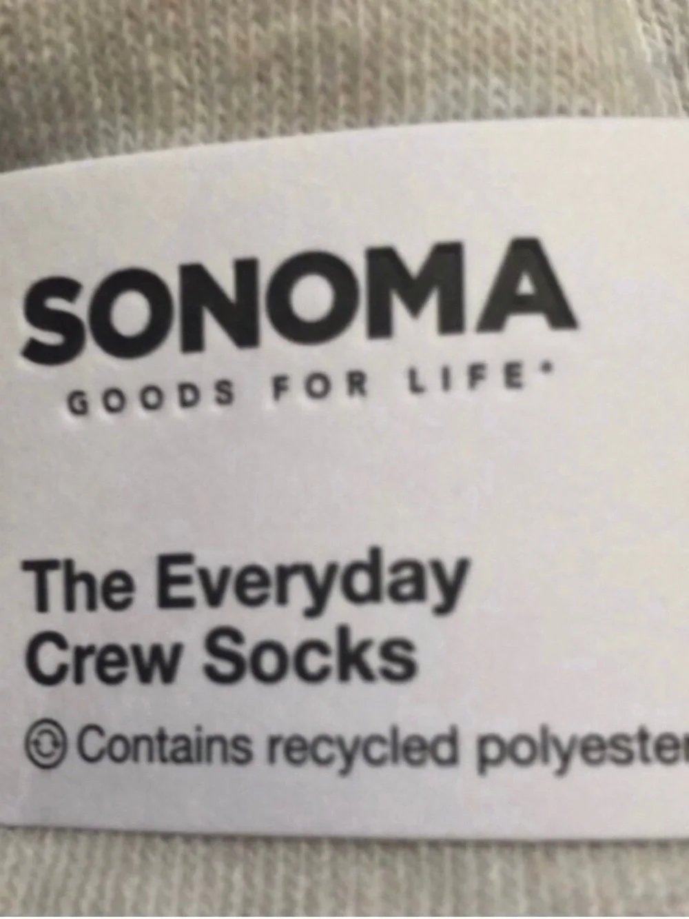 New Sonoma Socks Women's 5 Pair Choose Love Pastel Pattern Casual Active Crew